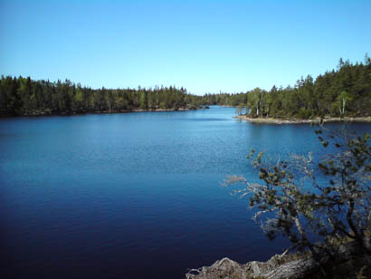 Vrångevattnet from south